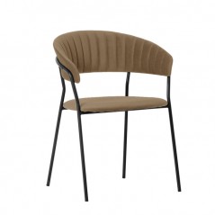 Chair with Armrest Belle Brown